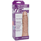 Doc Johnson Vac-U-Lock Attachment - FIRMSKYN Natural Dong Thin 7"