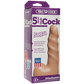 Doc Johnson Vac-U-Lock Attachment - FIRMSKYN Raging Hard-On Cock 5.5" Dildo Dong