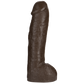 Doc Johnson Vac-U-Lock - FIRMSKYN ™ Hung 12" Cock Dildo Dong - Black