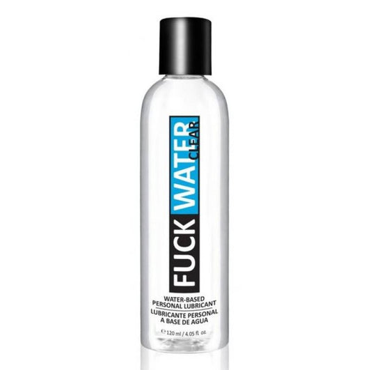 FuckWater Water Based Clear Lubricant 4oz/120ml