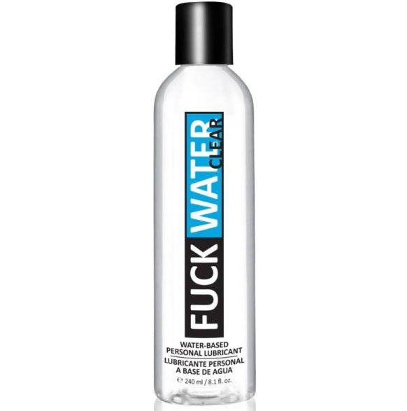 FuckWater Water Based Clear Lubricant 8oz/240ml