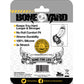 Boneyard Silicone Cock Ring 50mm Black