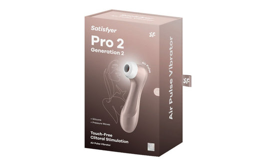 Satisfyer Pro 2 Air Pulse Massager Bronze Vibrator