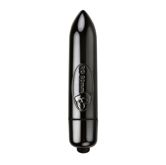 Rocks Off RO-80mm 7 Speed Midnight Metal Vibrating Bullet