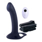 Excellent Power Erection Agents 9.5" Hollow Vibration with Remote Control Black