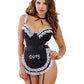 Dreamgirl French Maid Fantasy Roleplay Set Size OS