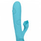Shots Toys | VIVE Fiore Triple Motor G-Spot Air Wave Vibrating Tapping Flared Clit Stimulator Blue