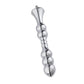 Hismith 8.2" Smooth Aluminium Beaded Anal Dildo (KlicLok)