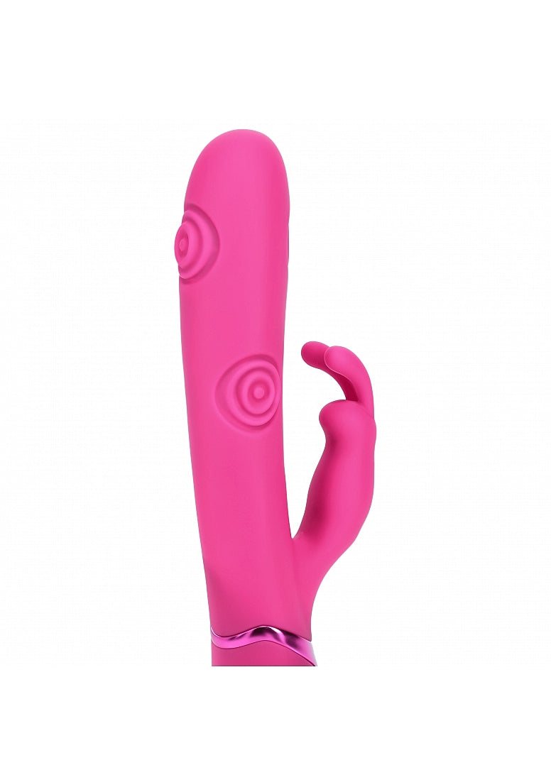Shots Toys | VIVE Mimi Triple Motor G-Spot Tapping Rabbit Vibrator Pink