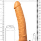 Shots Toys | REALROCK Vibrating Hollow Strap-On - 10" / 24.5cm Tan