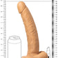 Shots Toys | REALROCK Hollow Strap-On with Balls - 9" / 23cm Tan
