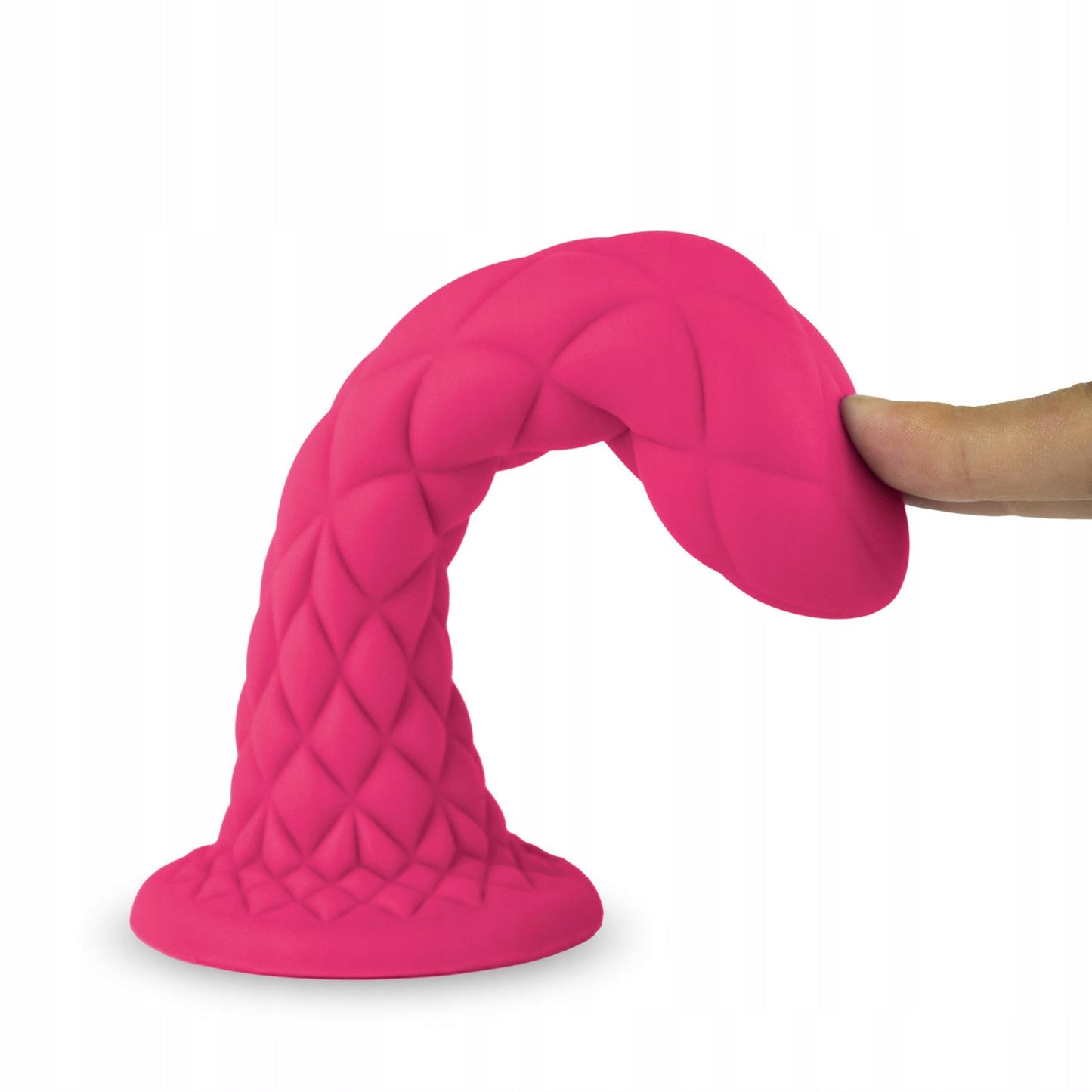 Adrien Lastic Silexd Fantasy Line Dreamy 7" Liquid Silicone Dildo Pink