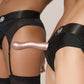 Shots Toys | OUCH! Ultra Soft Curvy G-Spot Dildo - 7" / 17 cm - Gun Metal