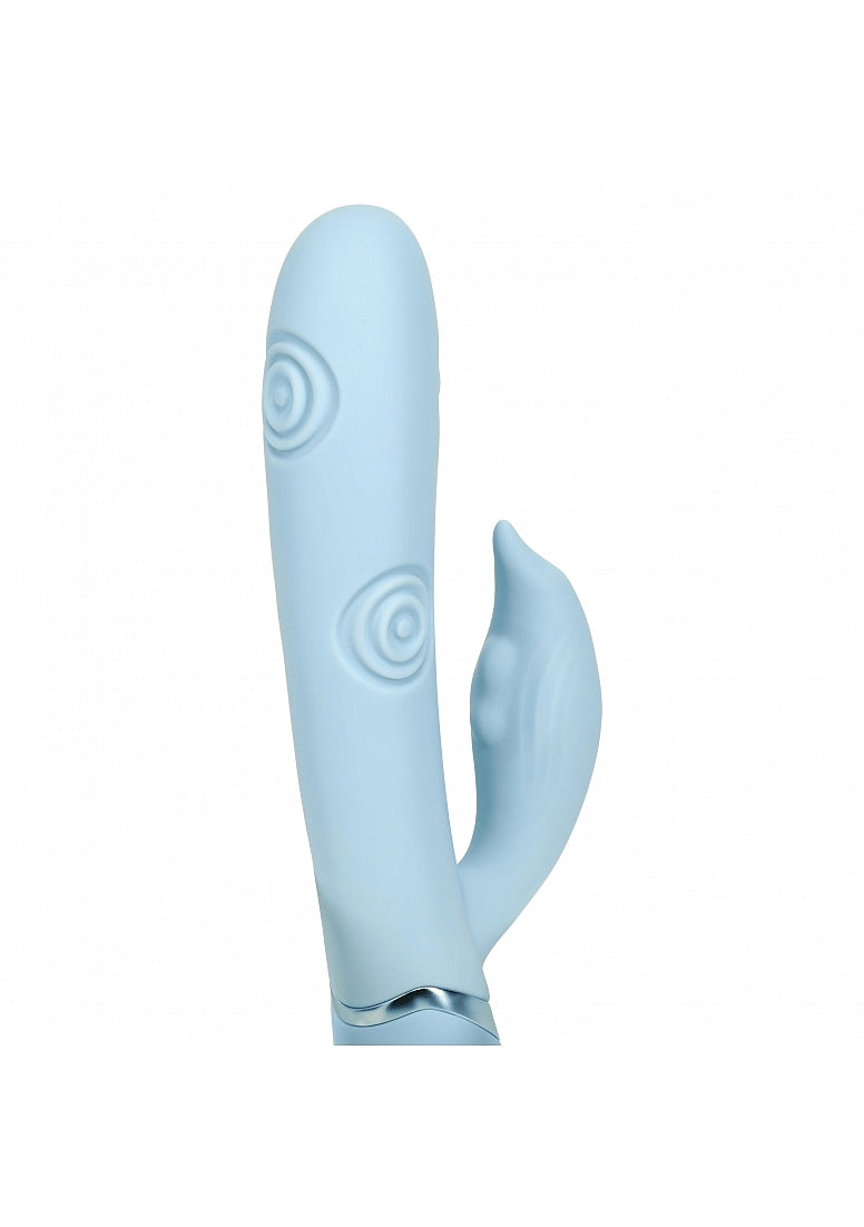 Shots Toys | VIVE Pallina Triple Motor G-Spot Vibrating Tapping Beads Clit Stimulator Blue