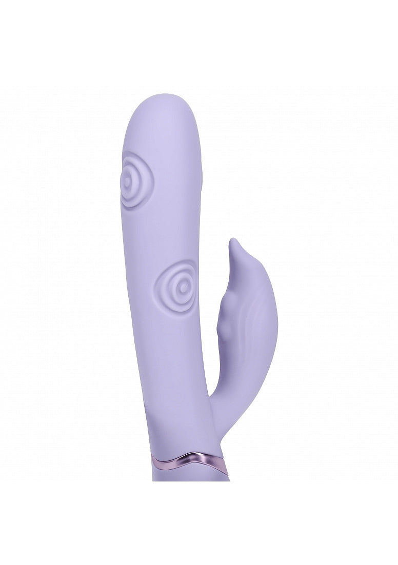 Shots Toys | VIVE Pallina Triple Motor G-Spot Vibrating Tapping Beads Clit Stimulator Lavender