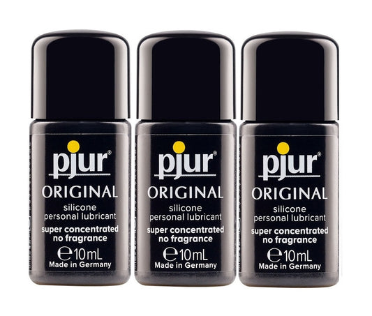 Pjur Original Silicone Lubricant 3x10ml - 3 Pack