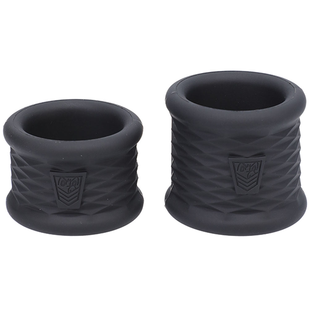 Doc Johnson | Fort Troff - Stretch Flex Trainers - Black Ball Stretchers - Set of 2
