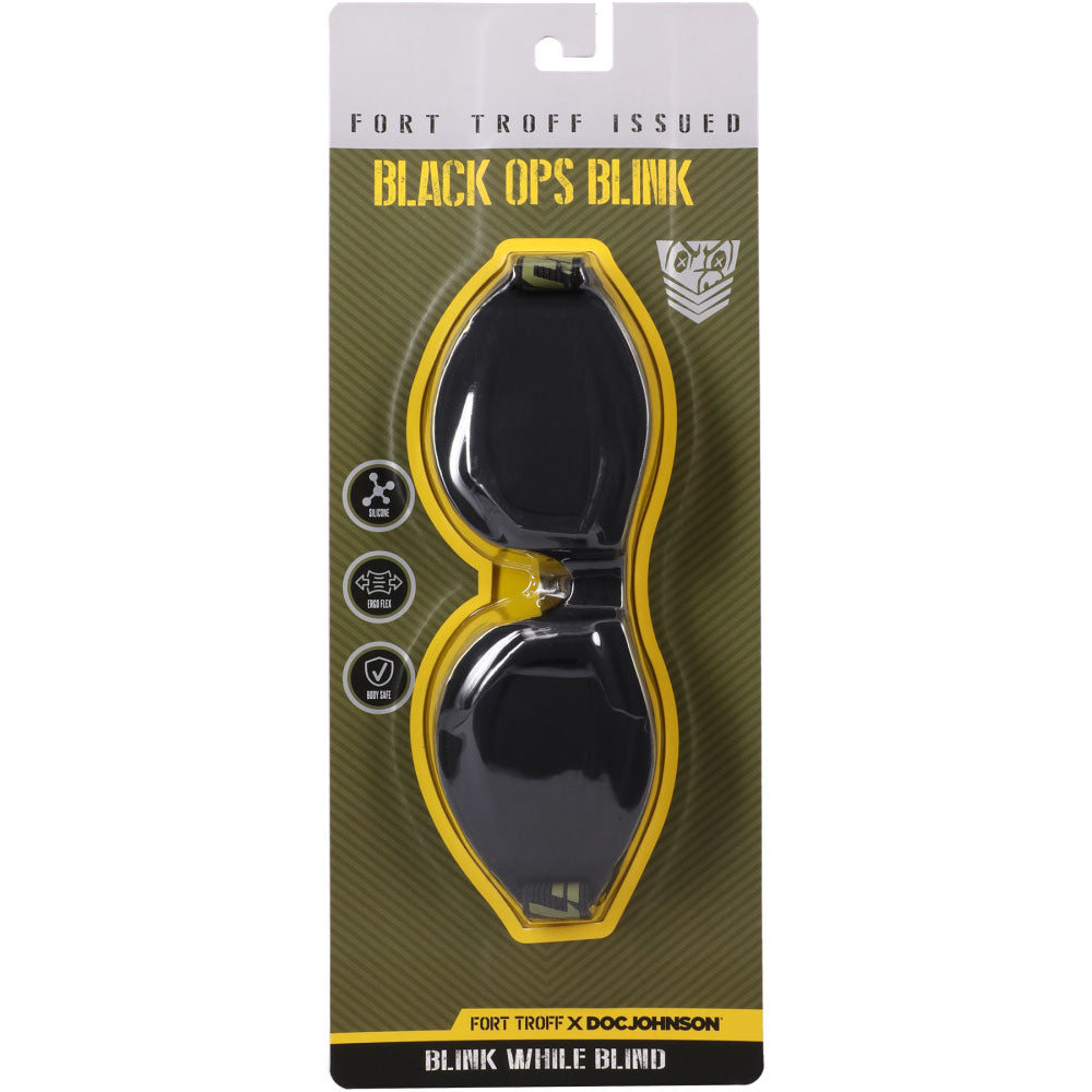 Doc Johnson | Fort Troff - Black Ops Blink - Black Eye Mask