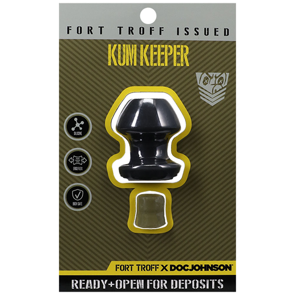 Doc Johnson | Fort Troff - Kum Keeper - Small Hollow Butt Plug with Removeable Stopper