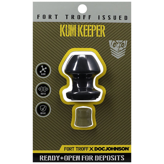Doc Johnson | Fort Troff - Kum Keeper - Small Hollow Butt Plug with Removeable Stopper