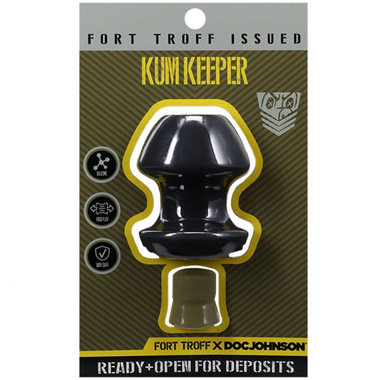 Doc Johnson | Fort Troff - Kum Keeper - Medium Hollow Butt Plug with Removeable Stopper