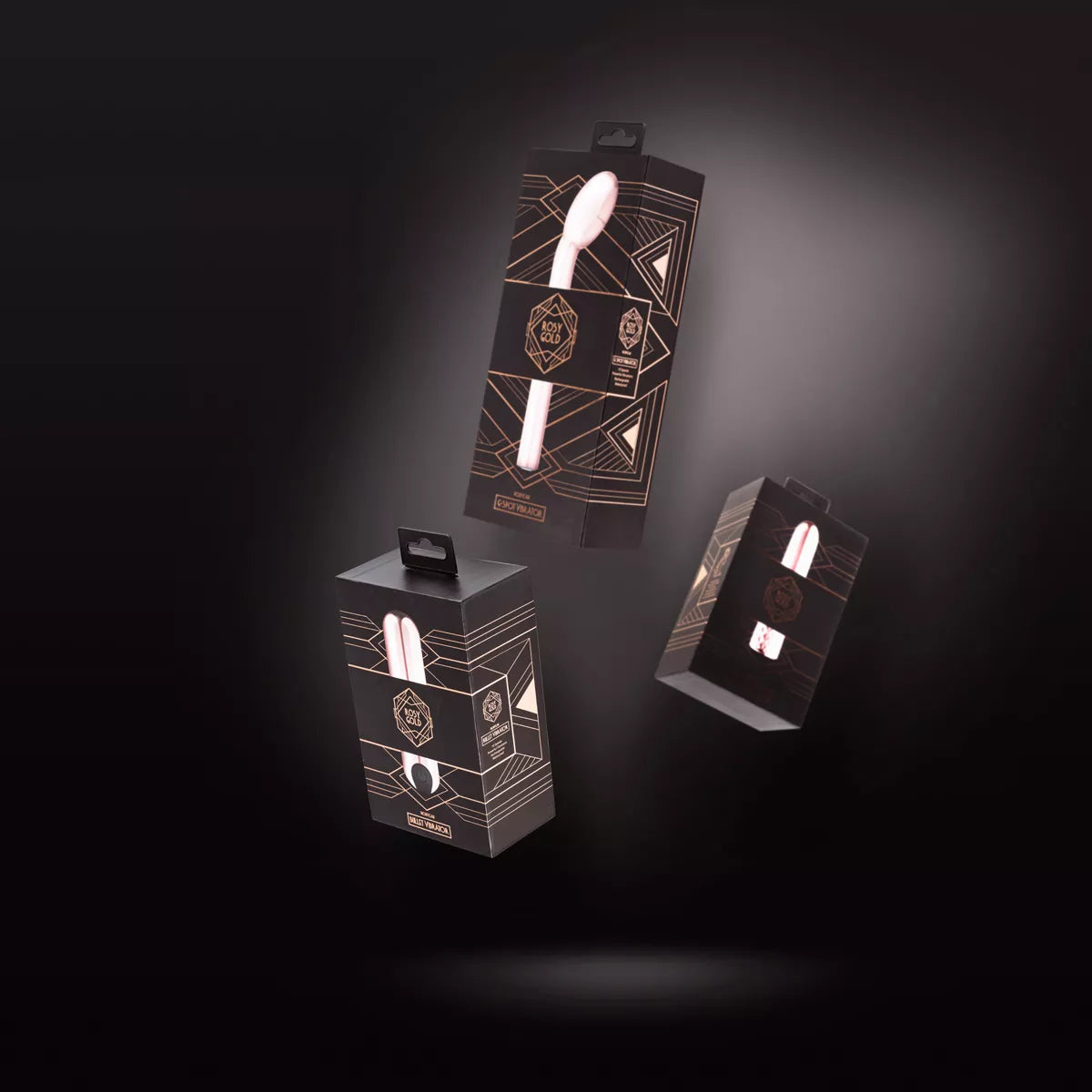 EDC | Rosy Gold - Nouveau Sylish Bondage Kit BDSM - 9 Piece Set Kit