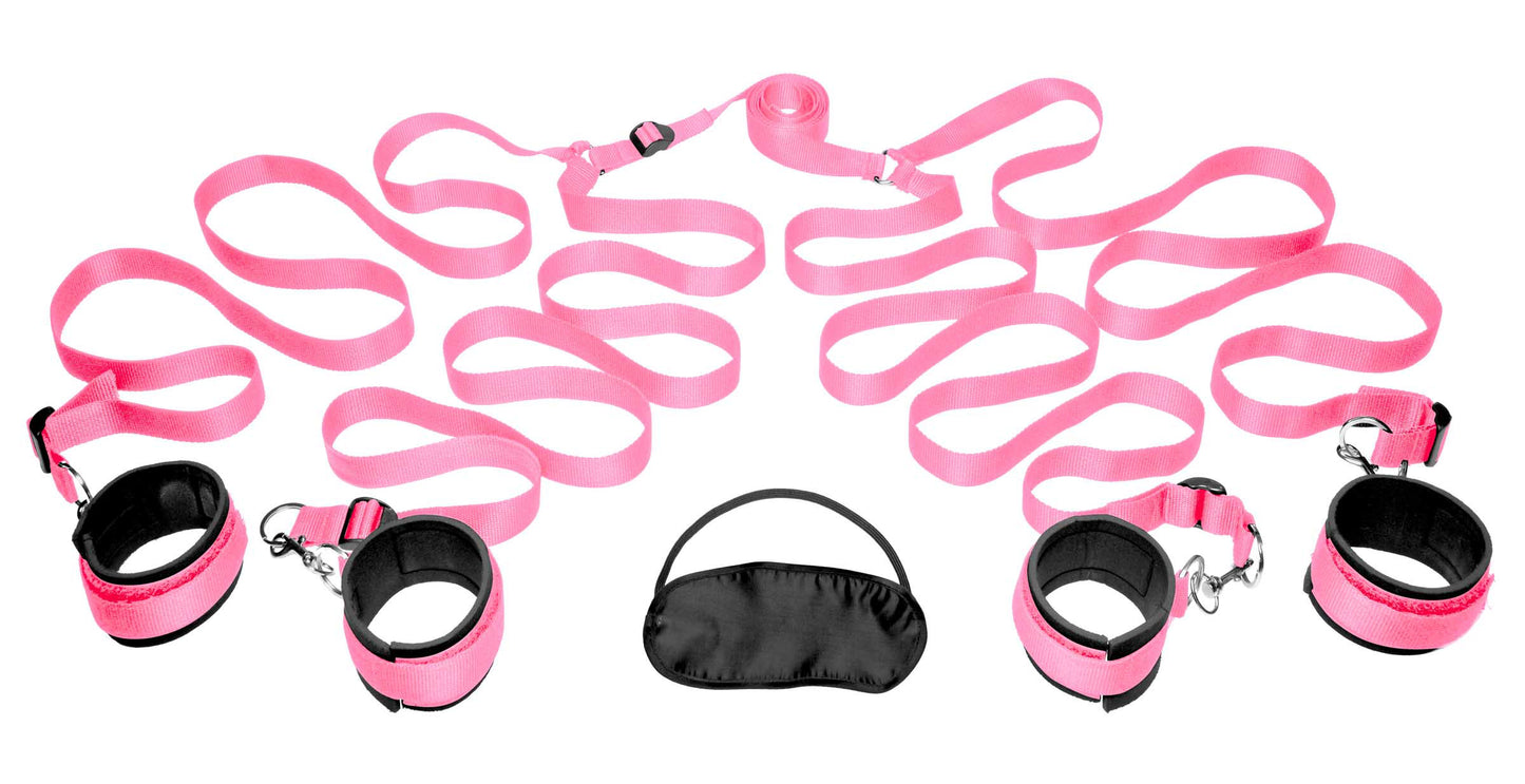 Frisky Bedroom Restraint Kit Pink