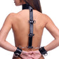 Frisky Bound Around Neck to Wrist Restraints