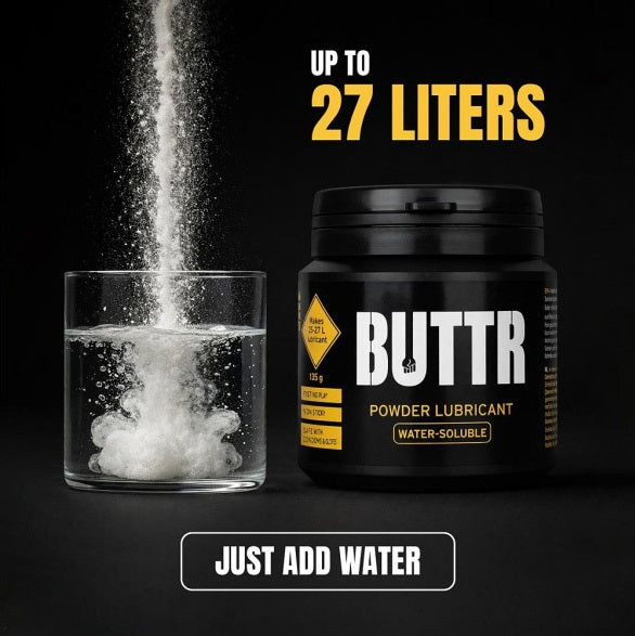 BUTTR Fisting Fist Powder Lube Lubricant 135g (Makes up to 27L)