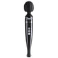 O-Products | Pixey Deluxe Massage Wand Vibrator - Black Chrome