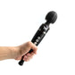 O-Products | Pixey Deluxe Massage Wand Vibrator - Black Chrome