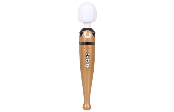 O-Products | Pixey Deluxe Massage Wand Vibrator - Gold Edition