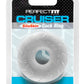 PerfectFit Cruiser Cock Ring 2.5" SilaSkin Clear