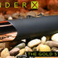 Gender X THE GOLD STANDARD Black/Rose Gold 10 cm USB Rechargeable Bullet Vibrator
