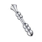 Hismith 8.2" Smooth Aluminium Beaded Anal Dildo (KlicLok)
