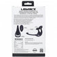 Shots Toys | LEVELZ - Remote Control Vibrating Silicone Tri O Cock Ring with Prostate Stimulator - Black