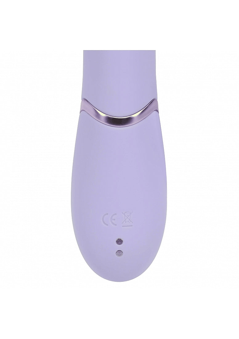 Shots Toys | VIVE Pallina Triple Motor G-Spot Vibrating Tapping Beads Clit Stimulator Lavender