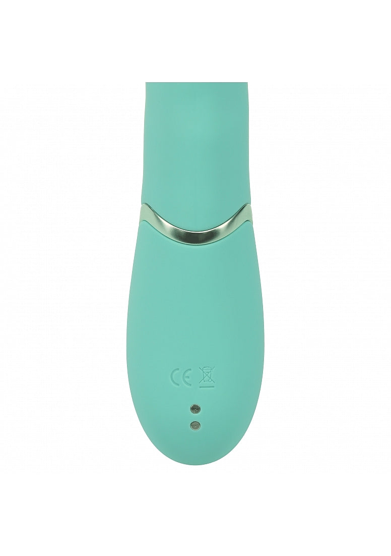 Shots Toys | VIVE Mimi Triple Motor G-Spot Tapping Rabbit Vibrator Green