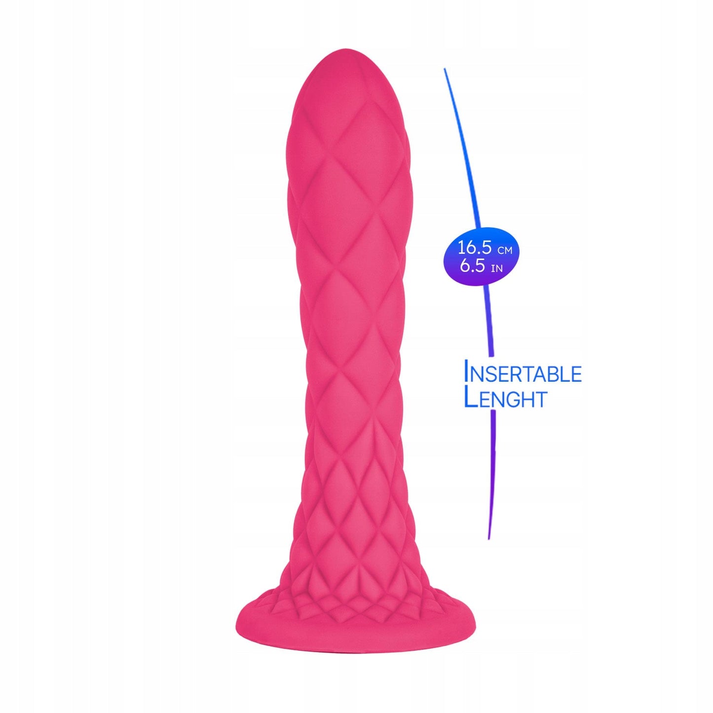 Adrien Lastic Silexd Fantasy Line Dreamy 7" Liquid Silicone Dildo Pink