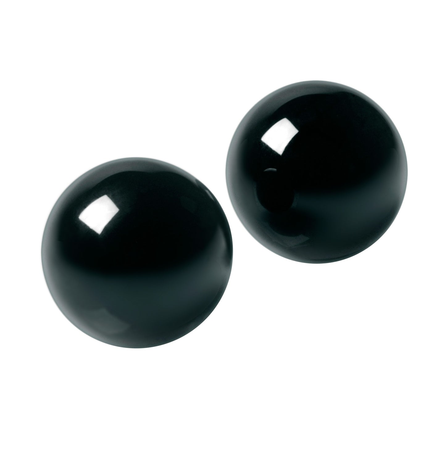 Master Series Jaded Glass Ben Wa Balls Kegel 30mm