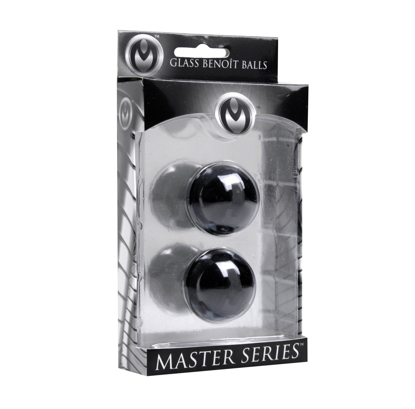 Master Series Jaded Glass Ben Wa Balls Kegel 30mm