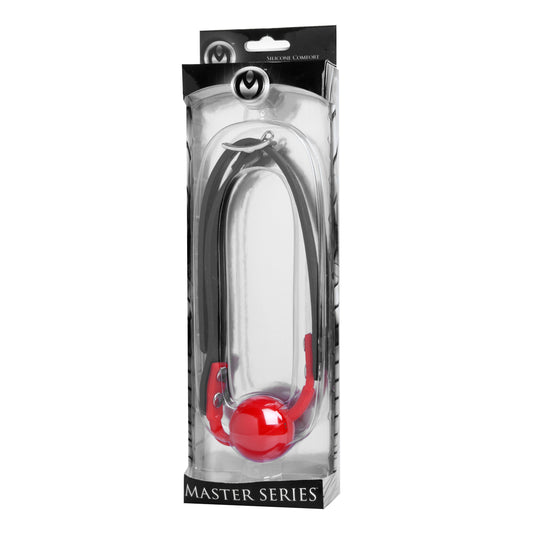 Master Series The Hush Gag Silicone Comfort Ball Gag