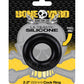 Boneyard Ultimate Silicone Cock Ring Black