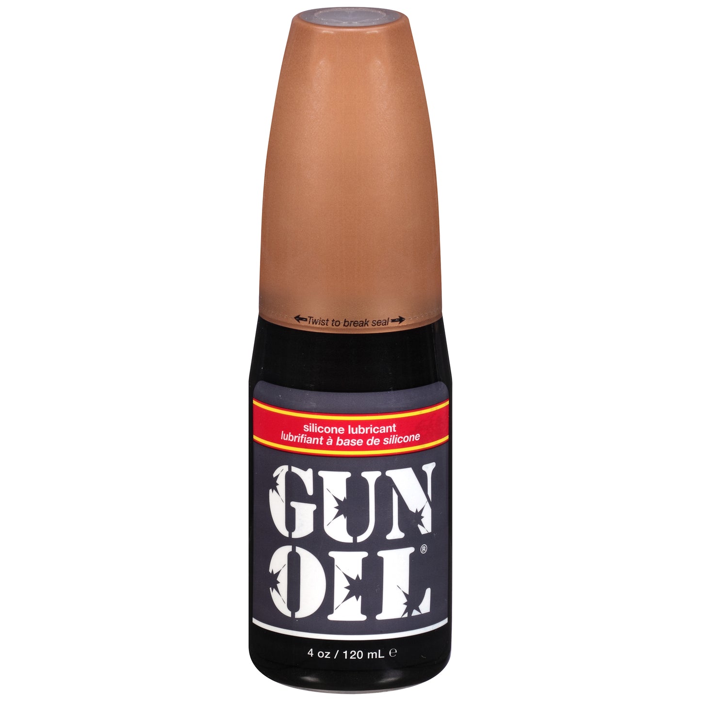 Gun Oil Silicone Lube Lubricant Flip Top Bottle 4oz/120ml