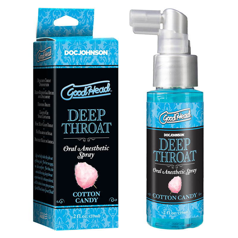Doc Johnson GoodHead Deep Throat Spray Cotton Candy 59ml