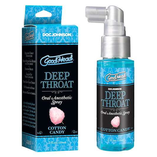 Doc Johnson GoodHead Deep Throat Spray Cotton Candy 59ml