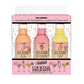 Doc Johnson GoodHead - Cocktail Delights - Peach Bellini, Strawberries & Champagne, Lemon Drop - 3 Pack