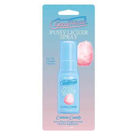 Doc Johnson GoodHead Pussy Licker Spray Cotton Candy 29ml