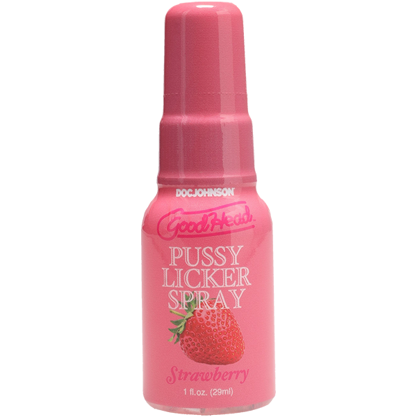 Doc Johnson GoodHead Pussy Licker Spray Strawberry 29ml