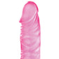 Adam & Eve Pink Jelly Slim Dildo - Pink 14.5cm (5") Dong